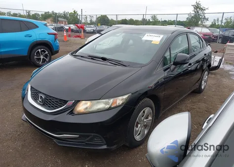 2013 Honda Civic Lx z USA, uszkodzony, nr VIN 2HGFB2F59DH301789